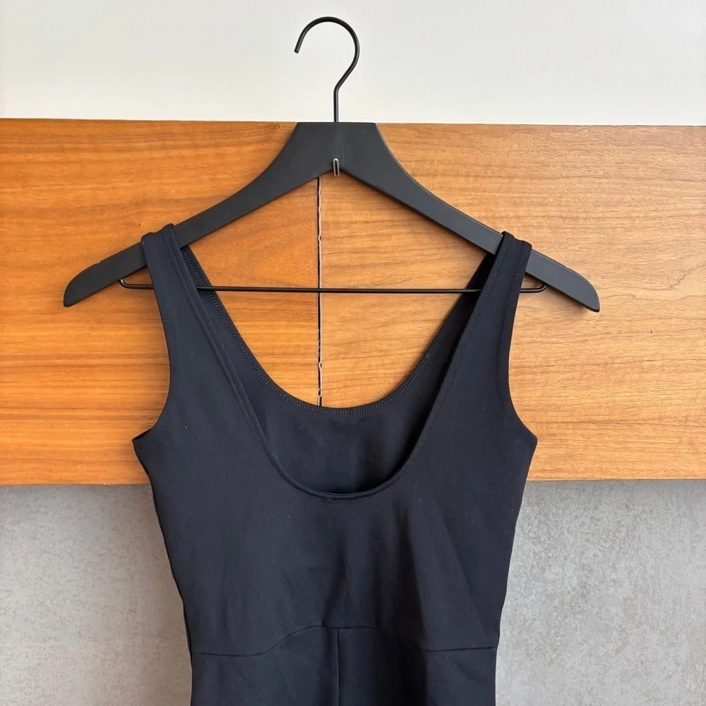 Girlfriend Collective Skyline Bike Unitard Romper, Size S